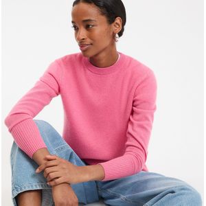 LA REDOUTE COLLECTIONS - Trui - Roze - Fijn Tricot - Kasjmier