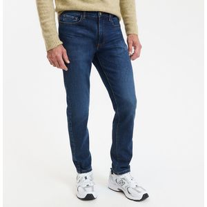 LA REDOUTE COLLECTIONS - Slim Jeans - Stoned Blauw - Katoen