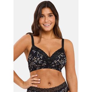 COLINE SANS COMPLEXE - Bustier - Bladerenprint - Polyamide