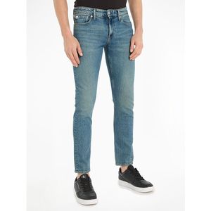 Slim jeans CALVIN KLEIN JEANS. Katoen materiaal. Maten W34 - Lengte 32. Blauw kleur