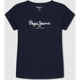 T-shirt met korte mouwen PEPE JEANS. Katoen materiaal. Maten 12 jaar - 150 cm. Blauw kleur