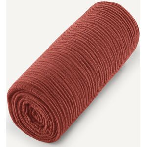 Yafa - Hoeslaken - Henna Kleur - Biologisch Tetra - 100% Katoen