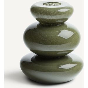 Fysa AM.PM - Handgeblazen Vaas - Groen - Glas