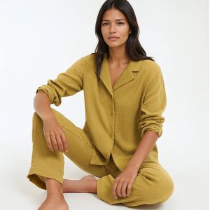 LA REDOUTE COLLECTIONS - Pyjama - Olijfgroen - Tetra - Effen