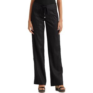Ralph Lauren - JOVONIE - Wijde Broek - Zwart - Linnen