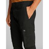 Cargo skinny broek CALVIN KLEIN JEANS. Katoen materiaal. Maten W32 - Lengte 32. Zwart kleur