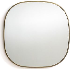 Organische spiegel, H60 cm, Caligone AM.PM. Metaal materiaal. Maten één maat. Goudkleur kleur