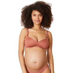 CACHE COEUR - Serena - BH zonder Beugels - Kastanje - Polyamide