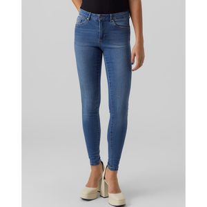 Slim Shape Jeans VERO MODA. Denim materiaal. Maten XL / L30. Blauw kleur