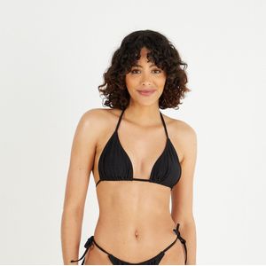 Luz - Triangelbikini - Zwart - 82% Polyamide, 18% Elasthan