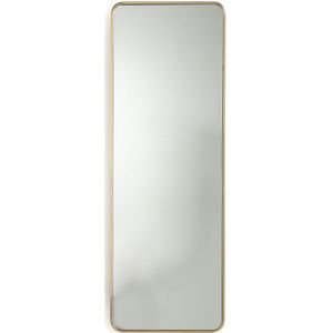 Rechthoekige spiegel 42x120 cm, Iodus LA REDOUTE INTERIEURS. Metaal materiaal. Maten één maat. Geel kleur