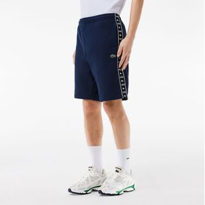 Short in molton LACOSTE. Katoen materiaal. Maten XL. Blauw kleur