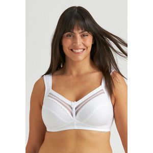 MISS MARY OF SWEDEN - BH zonder Beugels - Wit - Katoen