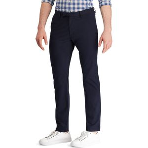 Chino slim broek in stretch POLO RALPH LAUREN. Katoen materiaal. Maten Maat 38 (US) - Lengte 34. Blauw kleur