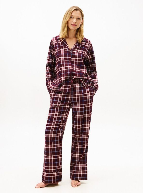 TOMMY HILFIGER - Pyjama - Ruitenprint - Katoen
