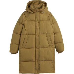 LA REDOUTE COLLECTIONS - Lange Donsjas - Kakigroen - Polyester