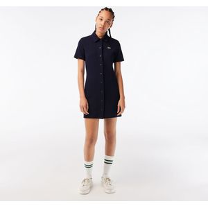 Hemdjurk LACOSTE. Katoen materiaal. Maten 42 FR - 40 EU. Blauw kleur