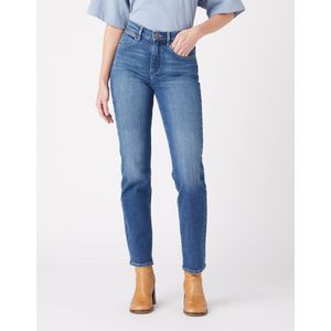 Straight jeans, standaard taille WRANGLER. Denim materiaal. Maten Maat 28 (US) - Lengte 30. Blauw kleur