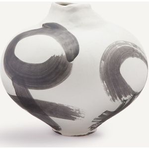 OTTO STUDIO FOR AM.PM. Vaas - Wit - Keramiek - H19,5 cm