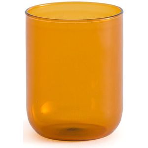 Set van 6 bekers in glas, Oryn LA REDOUTE INTERIEURS. Glas materiaal. Maten één maat. Oranje kleur