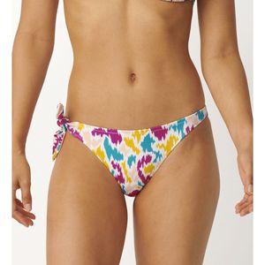 Tanga bikinislip Fancy Guppy SLOGGI.  materiaal. Maten XL. Kastanje kleur