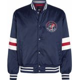 Tommy Hilfiger - Jas - Donker Blauw - 100% Polyester - Lange Mouwen