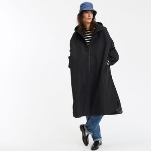 LA REDOUTE COLLECTIONS - Oversized Windjack - Zwart - Polyester