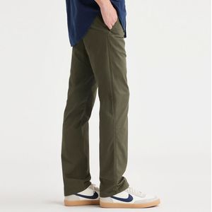 Chino slim broek Original DOCKERS. Katoen materiaal. Maten Maat 38 (US) - Lengte 32. Groen kleur