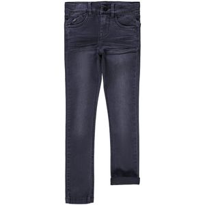 Skinny jeans NAME IT. Katoen materiaal. Maten 11 jaar - 144 cm. Grijs kleur