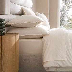 AM.PM. Veneto - Kussensloop - Ecru - Perkalkatoen