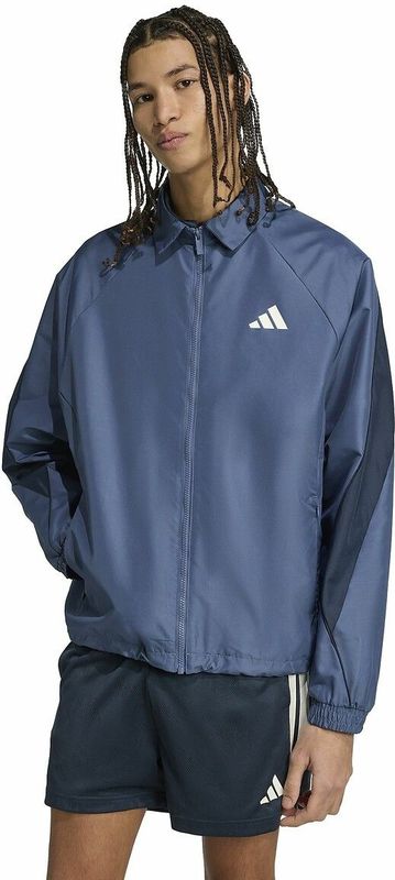 ADIDAS - Stadium - Trainingsjack - Navy / Duifblauw / Wit - Gerecycled Materiaal