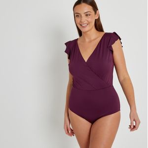 LA REDOUTE COLLECTIONS PLUS - Badpak - Violet - Grote Maten Badmode