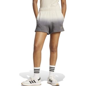 ADIDAS SPORTSWEAR - Short - Grijs - Katoen - Hoge Taille - Tie and Dye Motief