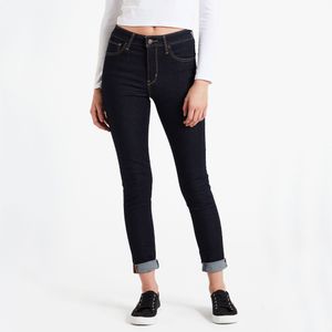 Skinny jeans 721 High Rise LEVI'S. Denim materiaal. Maten Maat 24 (US) - Lengte 30. Blauw kleur