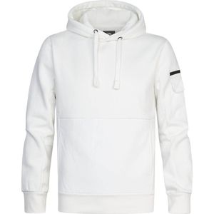 Hoodie PETROL INDUSTRIES. Katoen materiaal. Maten L. Wit kleur