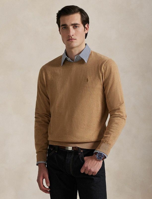 POLO RALPH LAUREN - Trui - Kastanje - Katoenmix