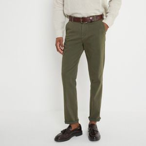 Chino broek Signature, regular snit LA REDOUTE COLLECTIONS. Katoen materiaal. Maten 46 FR - 50 EU. Groen kleur