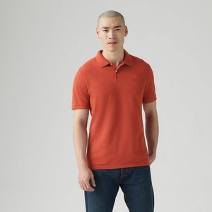 Levi's - Slim Housemark - Korte Mouw Poloshirt - Blauw - Katoen/Elastaan