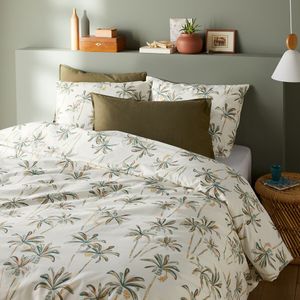 Denham - Bedset - Palmboomprint - Katoen