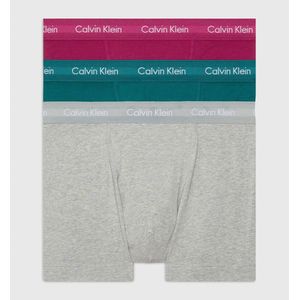 Set van 3 boxershorts in stretch katoen CALVIN KLEIN UNDERWEAR. Katoen materiaal. Maten S. Grijs kleur