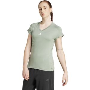 adidas Performance - AEROREADY Train Essentials - T-shirt - Groen - V-hals