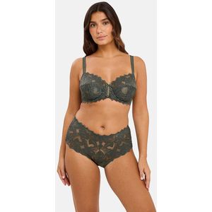 SANS COMPLEXE - Arum - Slip in Kant - Groen - 92% Polyamide