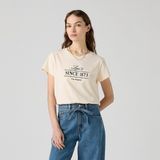 LEVI'S - T-shirt Boxy - Grijs - Katoen