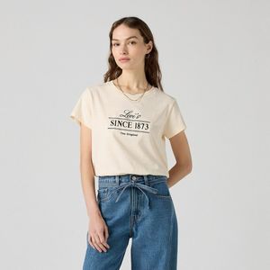 LEVI'S - T-shirt Boxy - Grijs - Katoen
