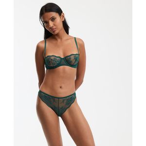 La Redoute Collections - YSANDRE - Slip - Groen - Volledig Kant