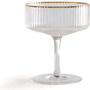 Set van 4 champagneglazen, Lurik LA REDOUTE INTERIEURS. Glas materiaal. Maten één maat. Andere kleur