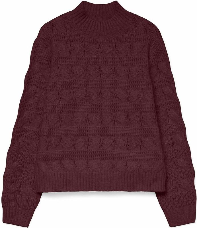 Vmvirgo - Gebreide Pullover - Hoge Hals - Lange Mouwen - Regular Fit