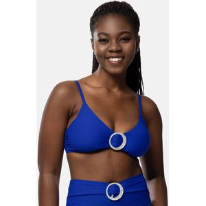 Dorina - Sarramea - Bikini-BH - Blauw - Getextureerd Microvezel