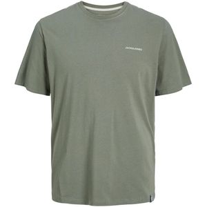 T-shirt met ronde hals JACK & JONES. Katoen materiaal. Maten M. Groen kleur