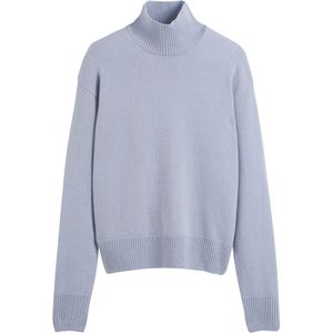 LA REDOUTE COLLECTIONS - Gebreide Trui - Lichtblauw - Wol